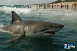 Tubarão em Balneário Camboriú chama atenção de surfistas e banhistas. Já são 16 registros recentes, ligados ao alargamento