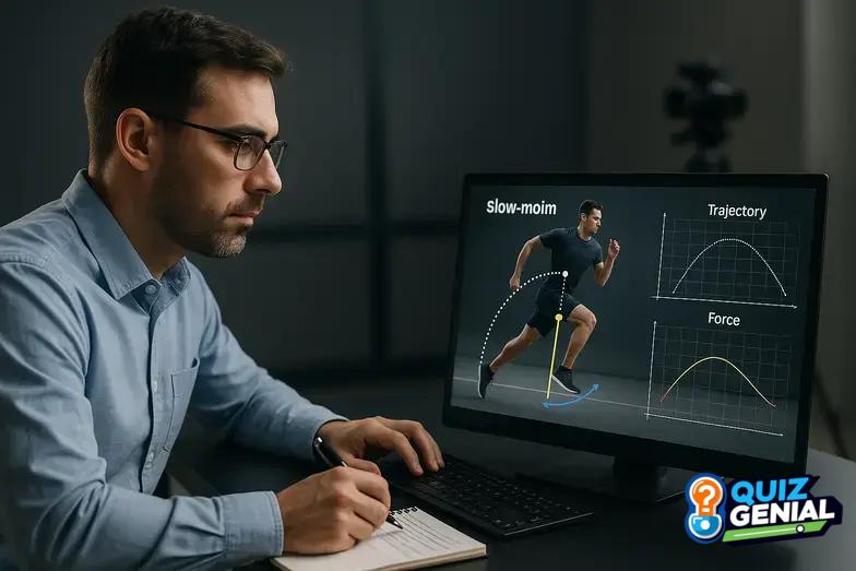 Biomecânica analisa movimento esportivo perfeito
