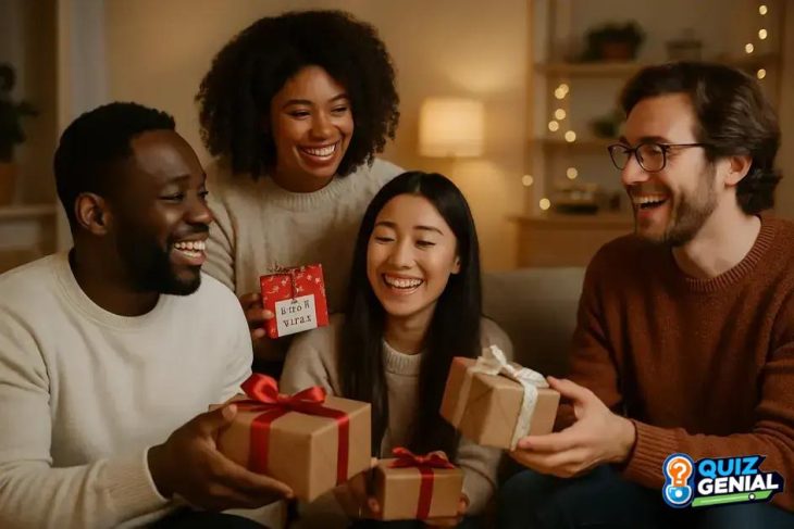 Amigo secreto presente engraçado. Humorista ‘Esse Menino’ viraliza com meme do presente de amigo secreto no ‘Fantástico’