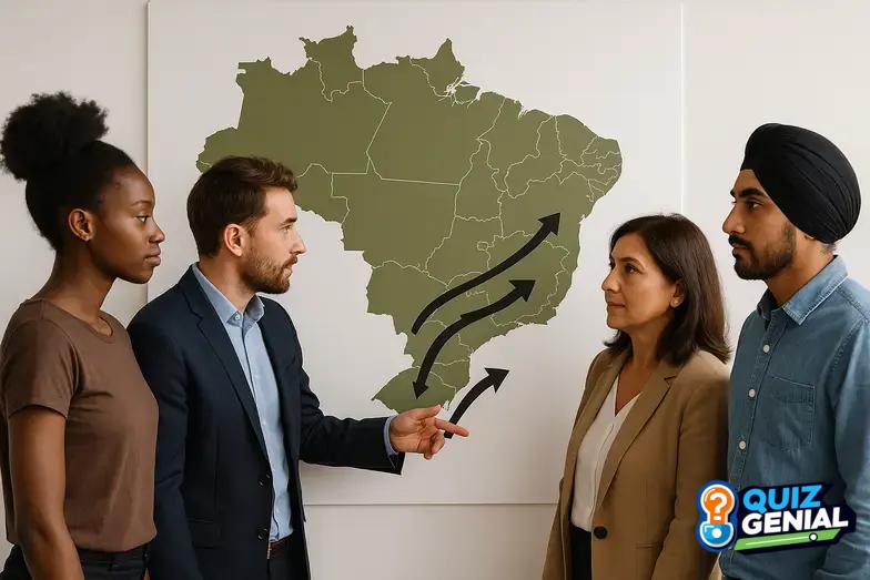 Imigração Brasil fluxos migratórios