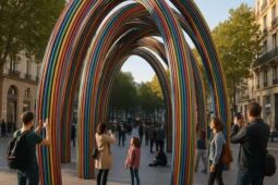 Instalações arte urbana transformam cidades