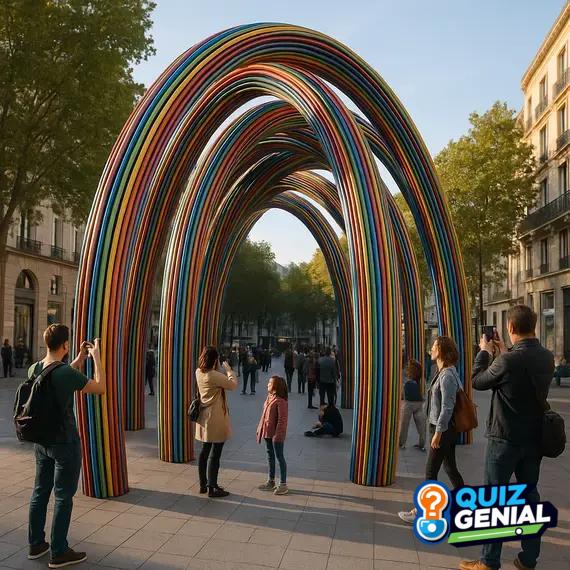 Instalações arte urbana transformam cidades