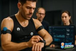 Tecnologia wearable monitora atleta tempo real
