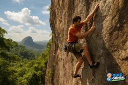 Escalada esportiva cresce em cenários naturais no Brasil