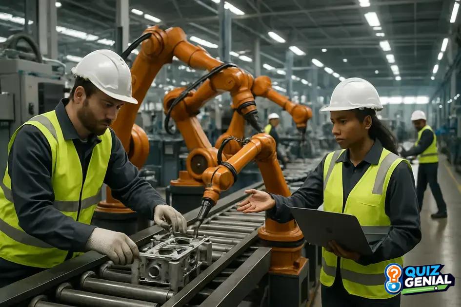 A Fábrica do Futuro: Como a Automação Impacta o Trabalho Operário e Cria Novas Demandas de Habilidades