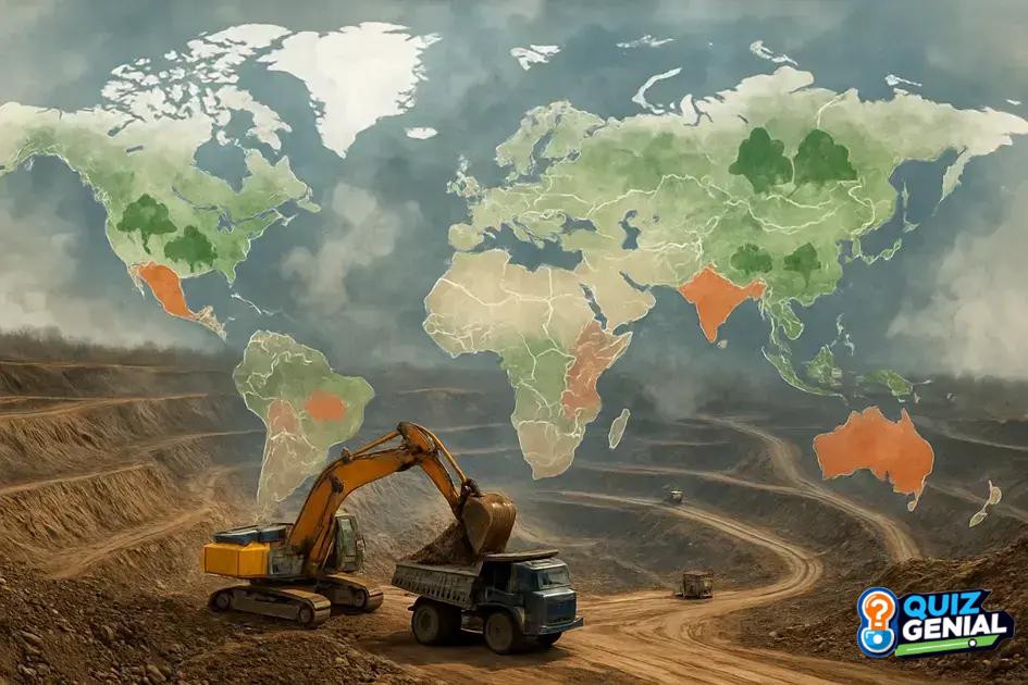 A Nova Corrida Dourada: A Exploração de Minerais Raros e Seus Impactos Geopolíticos e Ambientais