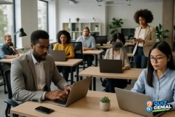 Além do Escritório Tradicional: O Crescimento dos Espaços de Coworking e a Flexibilidade Profissional