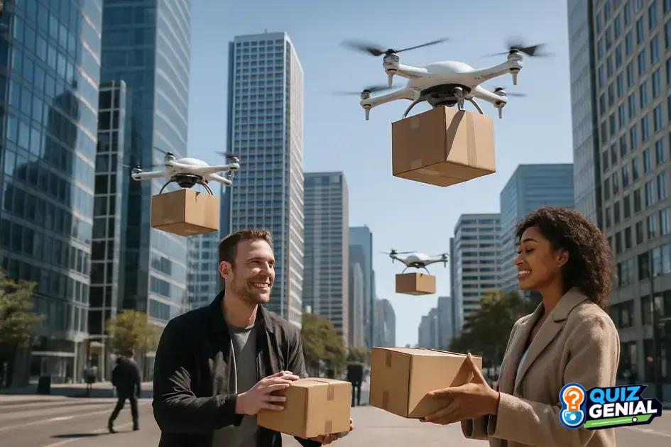 Céus de Entrega: A Evolução dos Drones na Logística e o Futuro das Entregas Urbanas