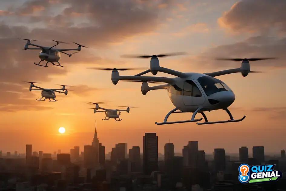 Engarrafamento no Céu? Avanços na Tecnologia de Veículos Voadores Urbanos (eVTOL)