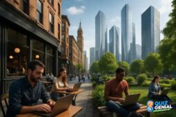 Entenda o impacto trabalho remoto cidades e como isso transforma a vida urbana e a economia local.