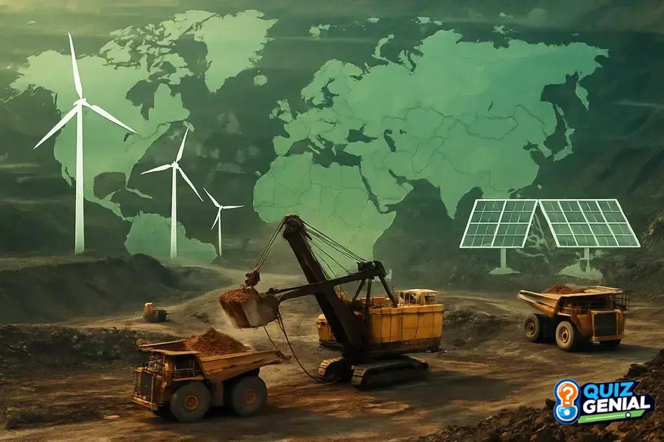 A Nova Corrida por Minerais Críticos: Geopolítica, Meio Ambiente e o Futuro das Tecnologias Verdes