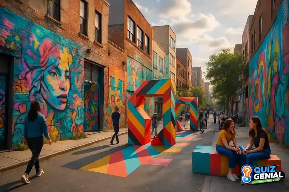 Arte e Revitalização Urbana: Como o Grafite e as Instalações Estão Transformando Cidades
