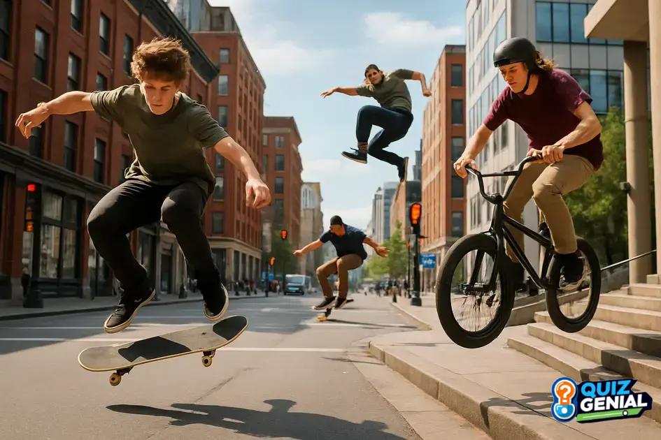 Esportes Radicais Urbanos: Adrenalina, Criatividade e a Ocupação de Espaços nas Cidades