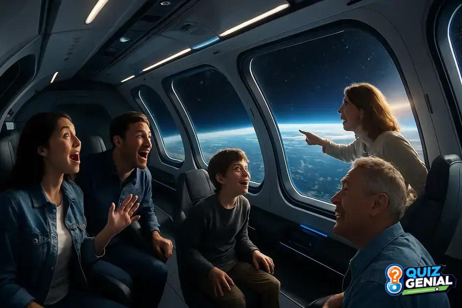 O Futuro das Viagens Espaciais Comerciais: Turistas no Espaço e a Nova Era da Exploração