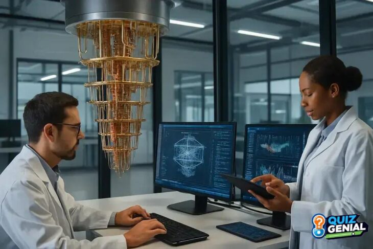 Entenda como a computação quântica aplicada transforma problemas complexos em soluções inovadoras.