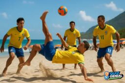 O Show da Areia: A Tradição e os Talentos do Futebol de Areia Brasileiro no Cenário Global
