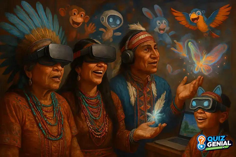 Cultura Indígena Mídia Digital, explore como a animação e a realidade virtual estão recontando as histórias indígenas, promovendo a preservação.