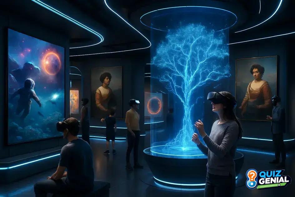 Descubra a nova dimensão da cultura e arte. Visite os mais fascinantes museus no metaverso e mergulhe em exposições digitais interativas